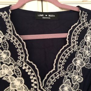 Love Kuza mini tie dress